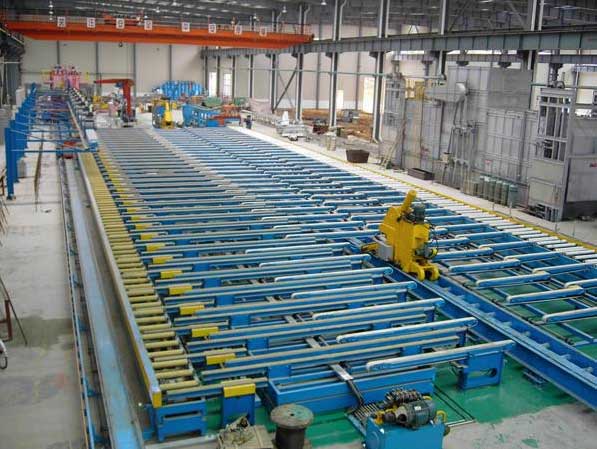 AU7-300系列产品在铝材挤压生产线上应用